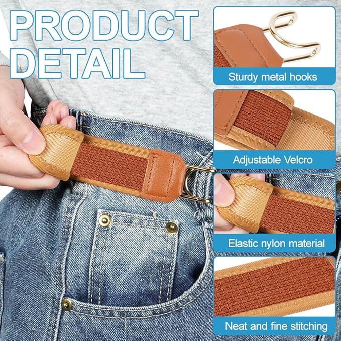 Unisex No Buckle Belts
