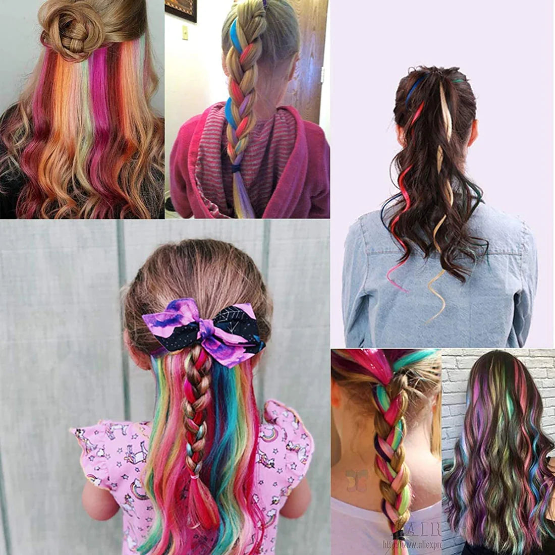 Colored Hair Extensions