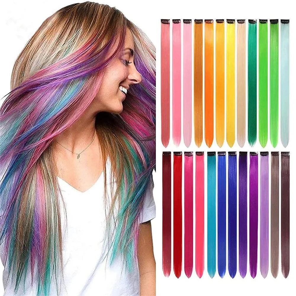 Colored Hair Extensions